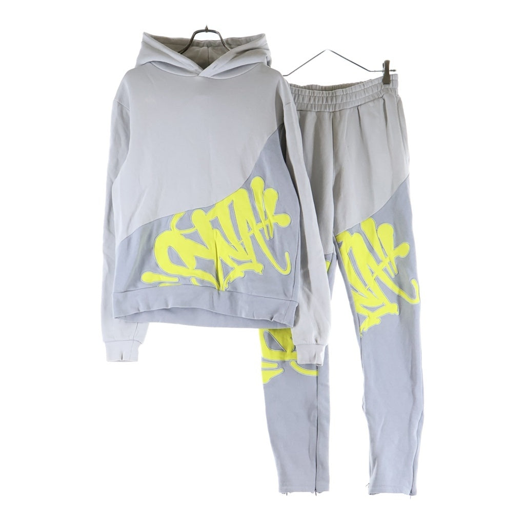 SYNA WORLD(シナ ワールド) Team Syna Hood Sweat Set Up スウェット セットアップ グレー