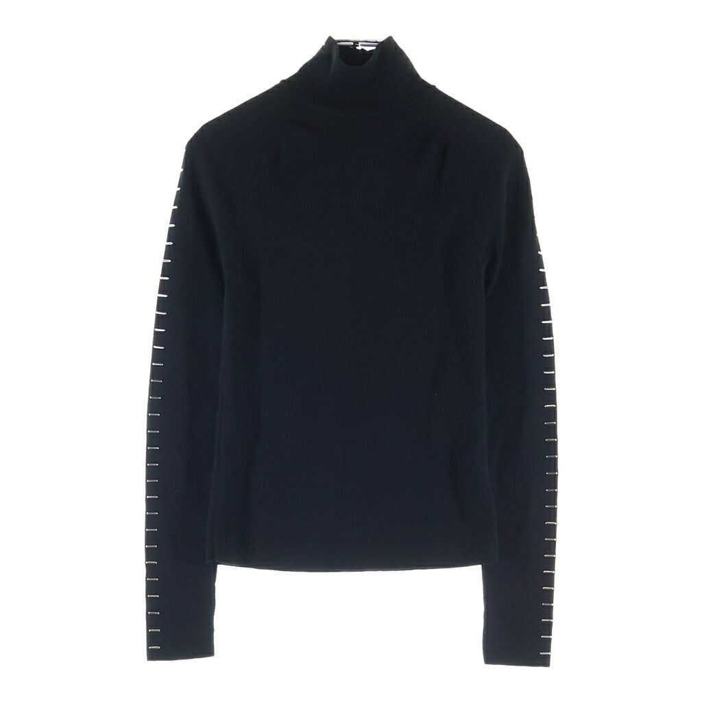BALENCIAGA(バレンシアガ) ショルダーデザイン ハイネック 403854 プルオーバーセーター ブラック