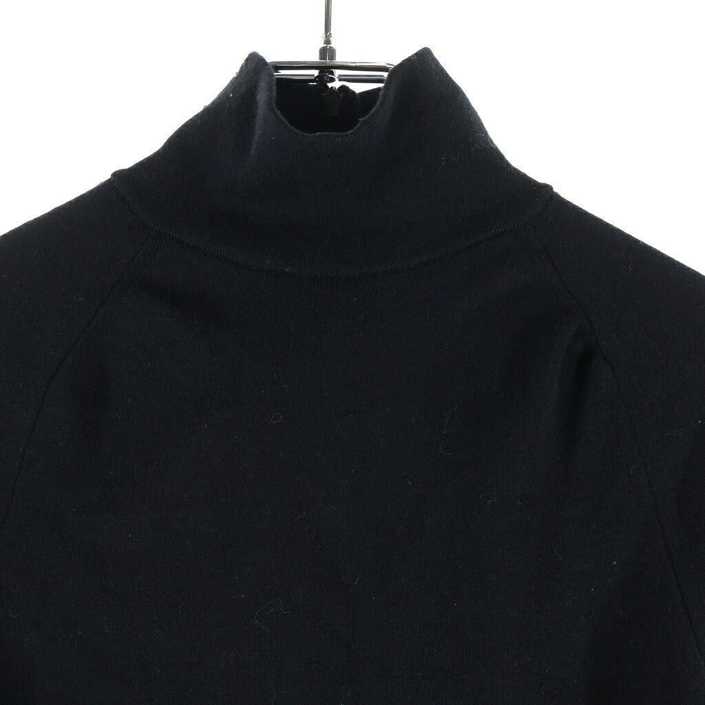 BALENCIAGA(バレンシアガ) ショルダーデザイン ハイネック 403854 プルオーバーセーター ブラック