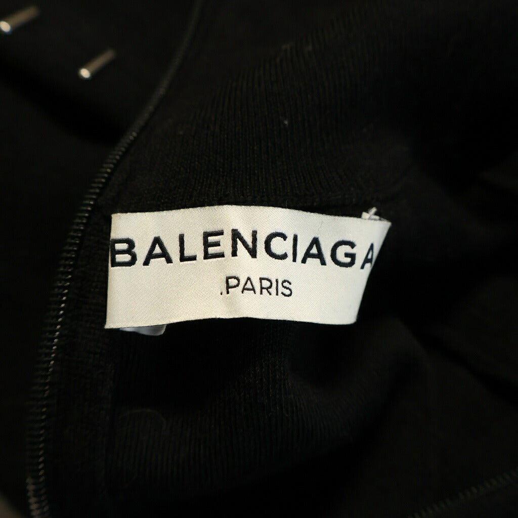 BALENCIAGA(バレンシアガ) ショルダーデザイン ハイネック 403854 プルオーバーセーター ブラック