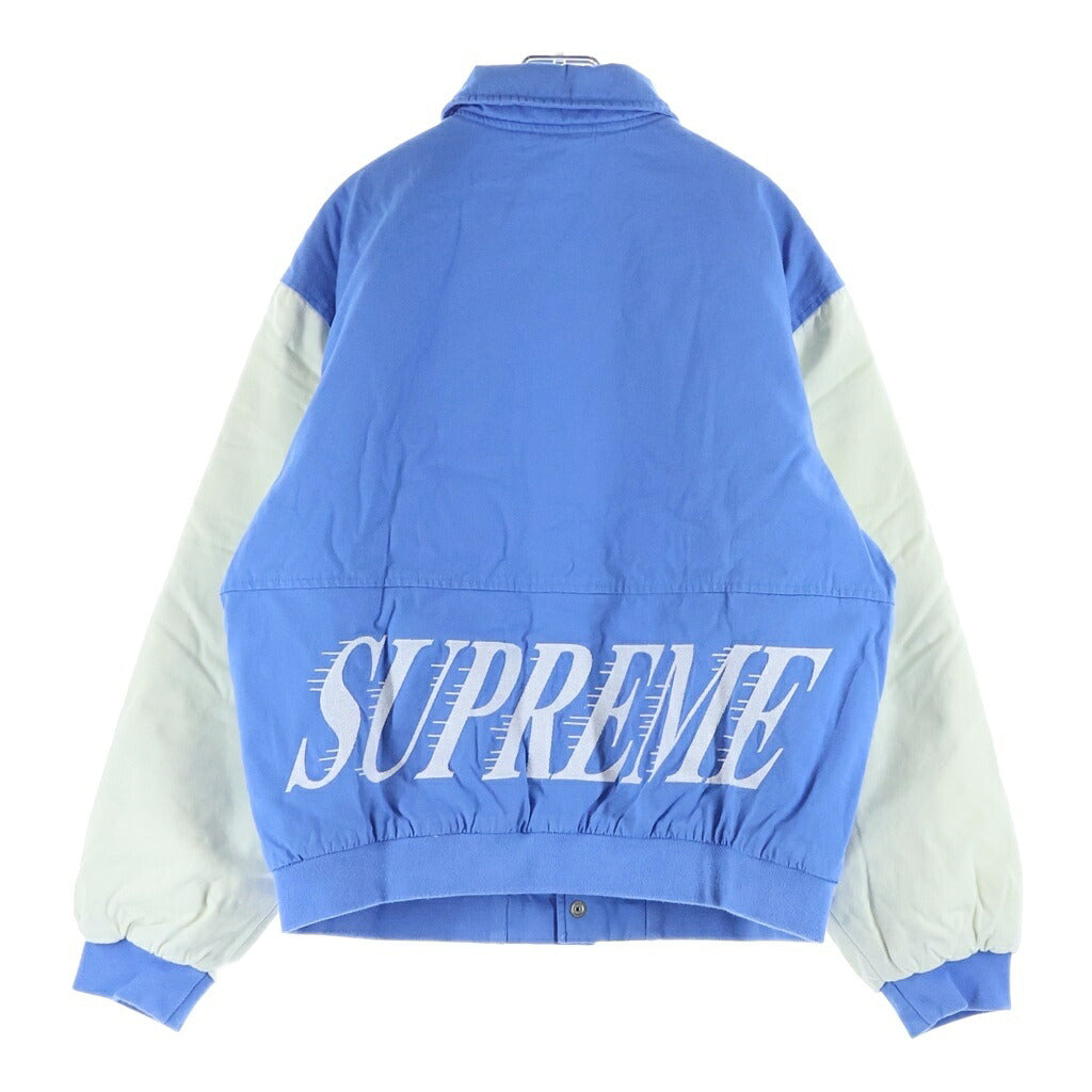 SUPREME(シュプリーム) 20SS Twill Varsity Jacket ツイル バックロゴ バーシティジャケット ブルー