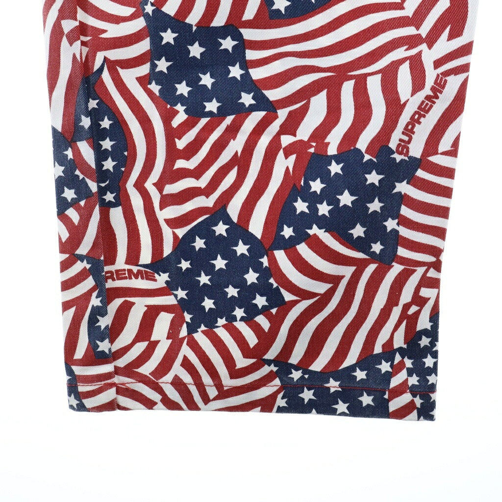 SUPREME(シュプリーム) 20SS Work Pant Flag 星条旗 ワークパンツ マルチカラー