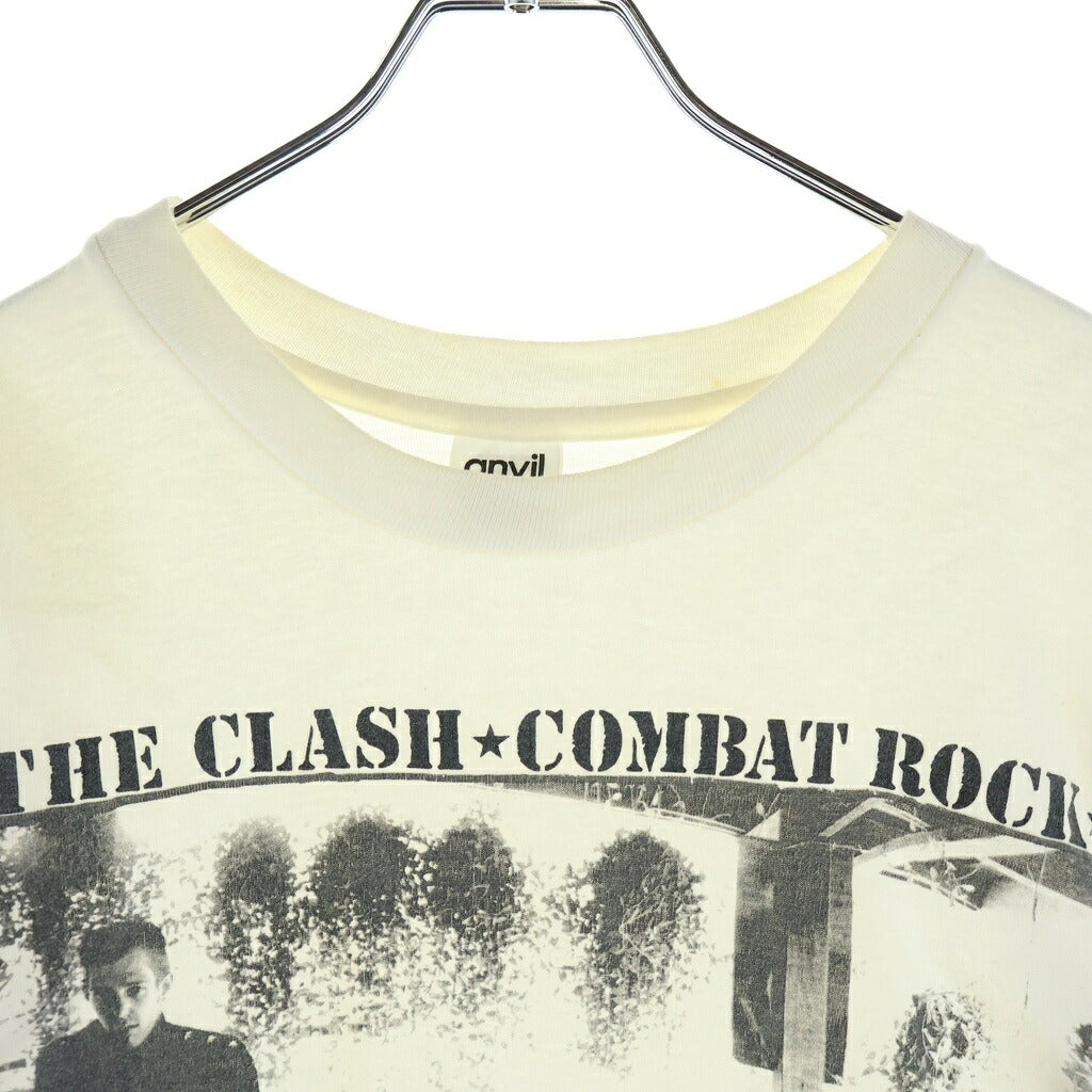 VINTAGE(ヴィンテージ) 90s ×BOUNTY HUNTER ×EPIC RECORD CLASH Pennie Smith Not for sale クラッシュ クルーネックTシャツ ホワイト