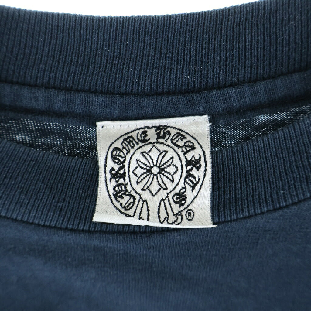 CHROME HEARTS(クロムハーツ) OLD VINE DAGGER ARM FLORAL L/S TEE オールド ヴァインダガー袖フローラル長袖Tシャツ ブラック