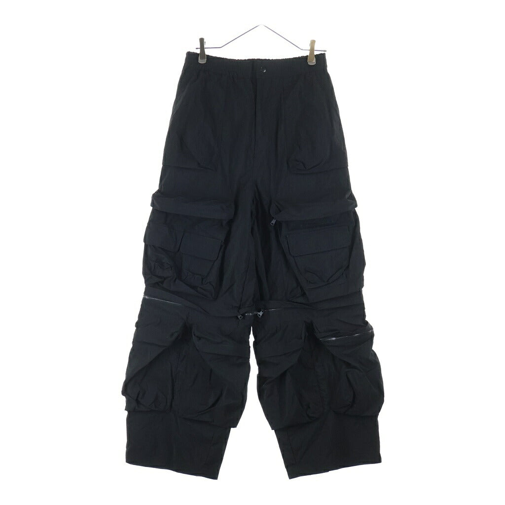DIESEL(ディーゼル) 23AW P-Staind ナイロンカーゴパンツ ブラック A10503