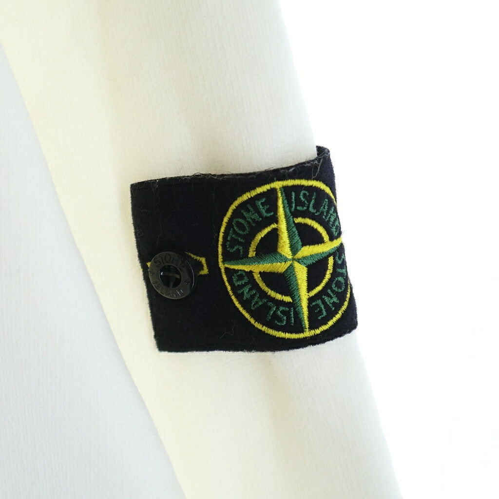 STONE ISLAND(ストーンアイランド) ガーメントダイ プルオーバー スウェットパーカー ホワイト 771564120