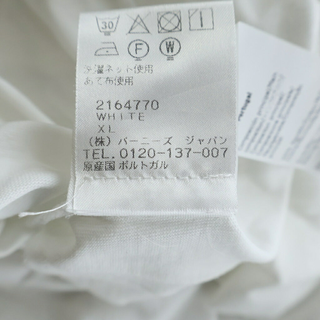 LOEWE(ロエベ) アナグラムロゴ刺繍 クルーネック半袖Tシャツ カットソー ホワイト H526Y22J26