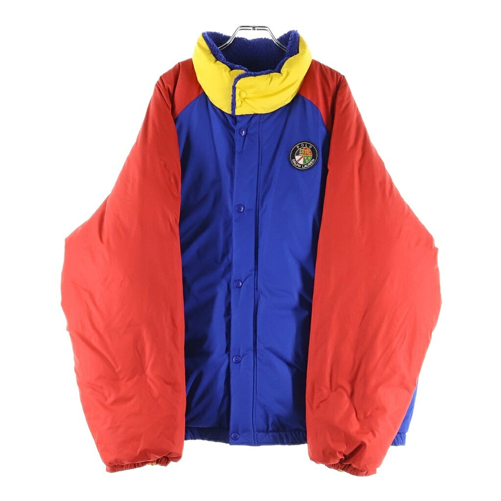 POLO RALPH LAUREN(ポロラルフローレン) COOKIE PATCH REVERSIBLE DOWN JACKET 710923029001 ダウンジャケット マルチカラー