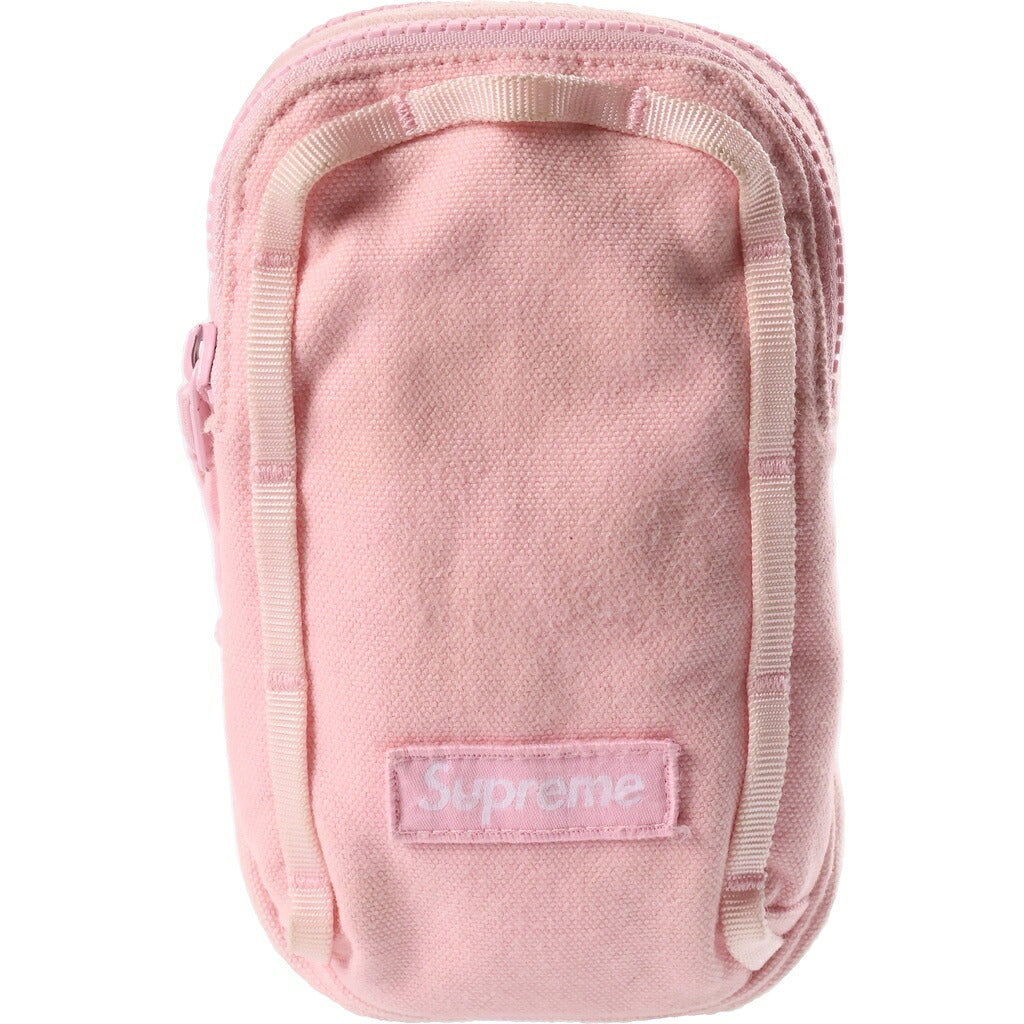 SUPREME(シュプリーム) 25SS Camera Bag Mini Pouch CORDURA BOX LOGO カメラバック ミニポーチ ボックスロゴ ショルダーバック ピンク