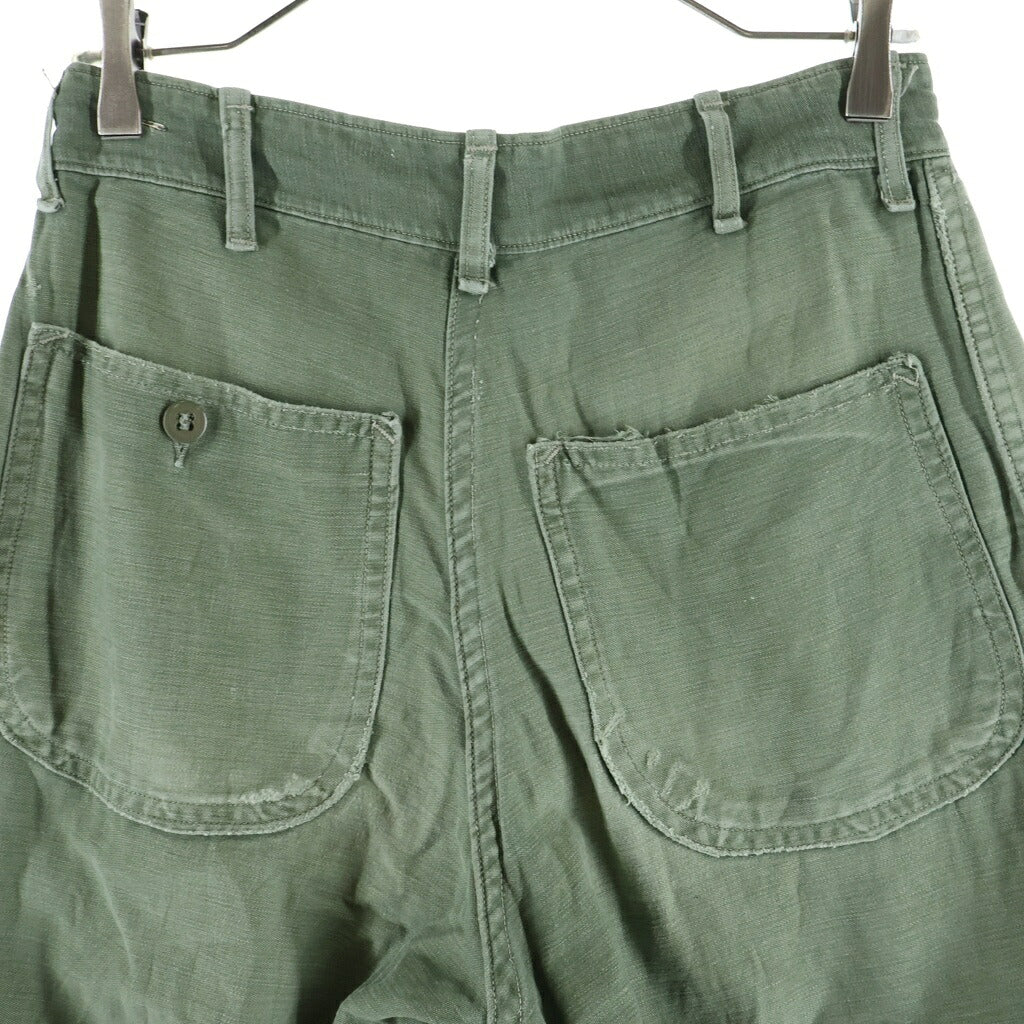 MILITARY(ミリタリー) VINTAGE 60s アジャスタ無 ARMY ベイカーパンツ カーキ