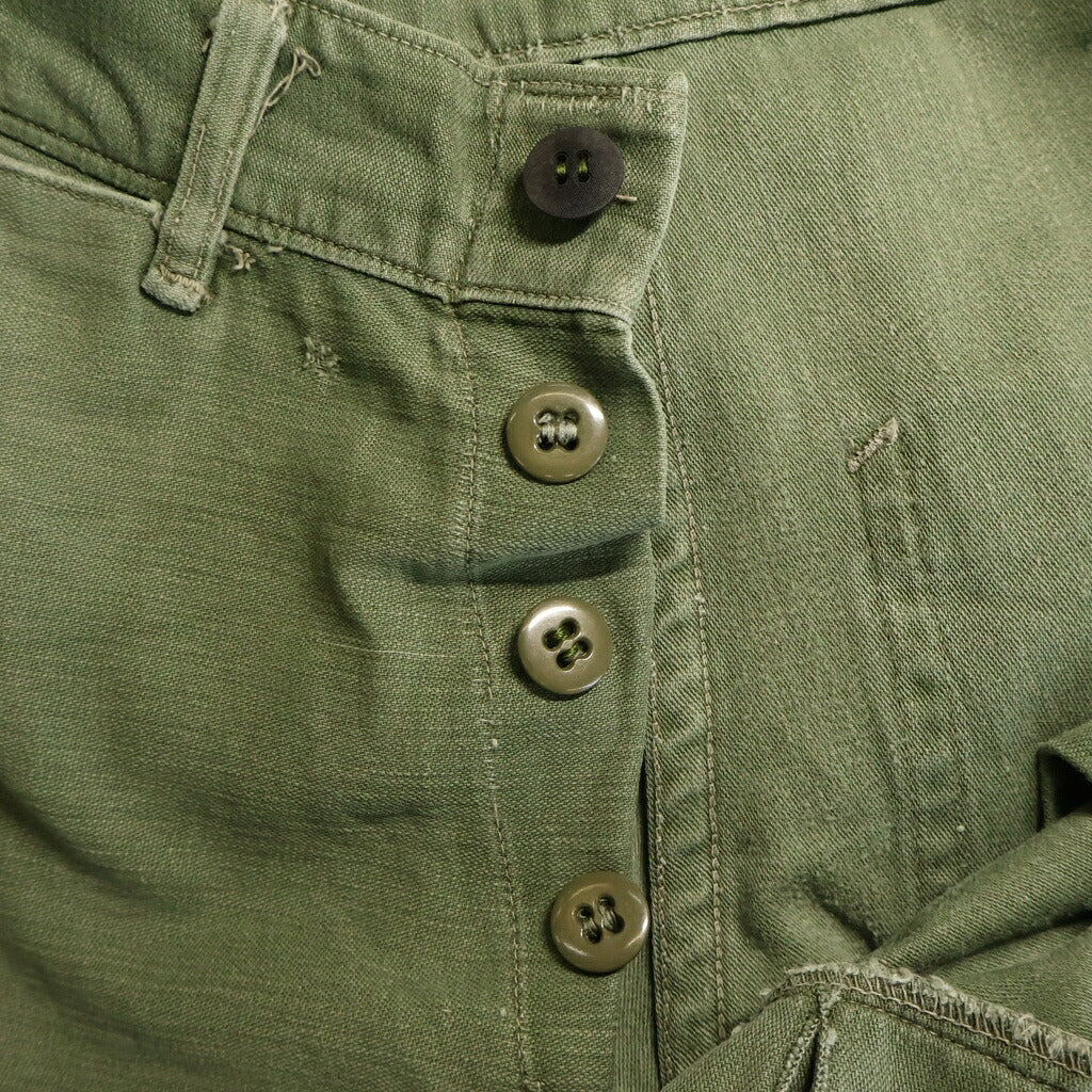 MILITARY(ミリタリー) VINTAGE 60s アジャスタ無 ARMY ベイカーパンツ カーキ