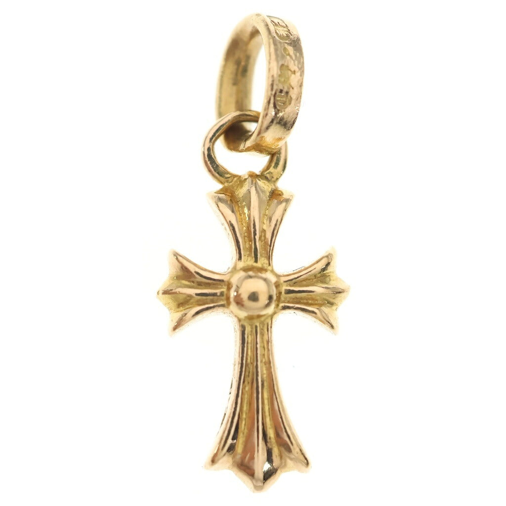 CHROME HEARTS(クロムハーツ) 22K CRS BBYFAT P/DIA ベイビーファットクロス PAVEダイヤ ペンダントトップ ゴールド BCA035