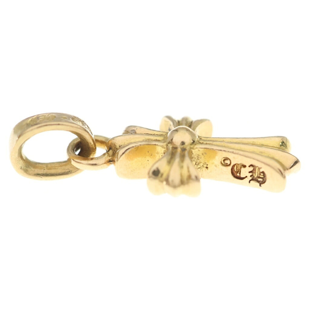 CHROME HEARTS(クロムハーツ) 22K CRS BBYFAT P/DIA ベイビーファットクロス PAVEダイヤ ペンダントトップ ゴールド BCA035
