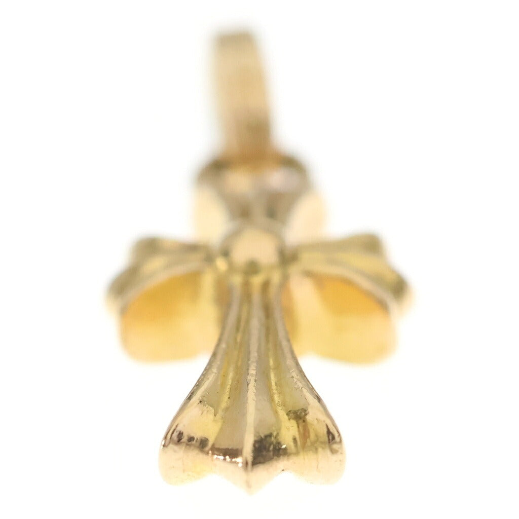 CHROME HEARTS(クロムハーツ) 22K CRS BBYFAT P/DIA ベイビーファットクロス PAVEダイヤ ペンダントトップ ゴールド BCA035
