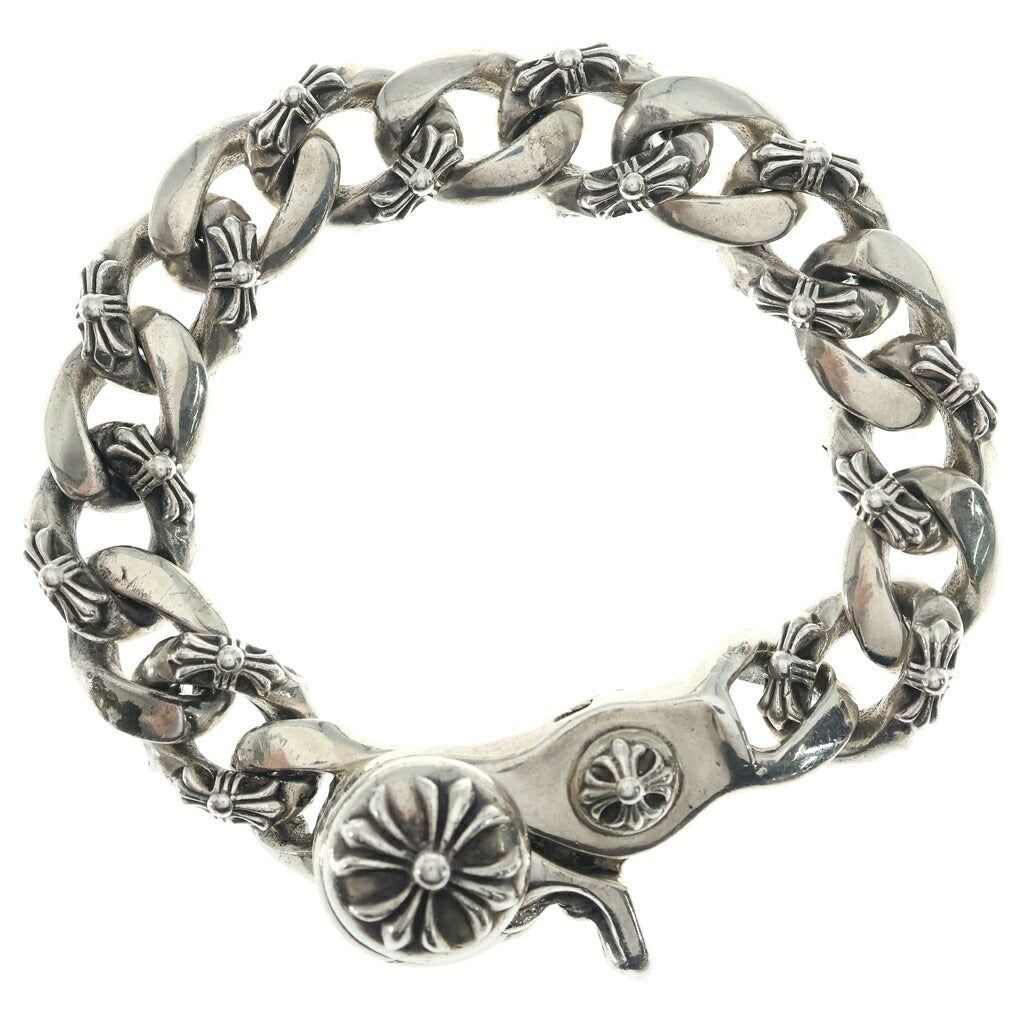 CHROME HEARTS(クロムハーツ) FNCY CHN LNK ファンシーリンククリップブレスレット 15リンク シルバー