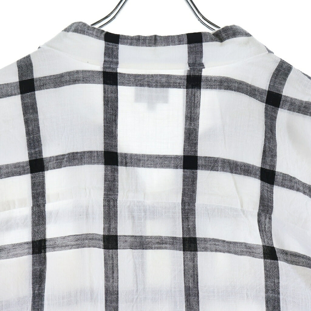 RATS(ラッツ) 25SS WIND PEN CHECK SHIRT ウィンドペンチェック長袖シャツ 25RS-0408 ホワイト/ブラック