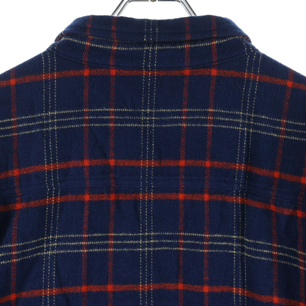 RATS(ラッツ) 26SS CHECK FLANNEL SHIRT チェックフランネル長袖シャツ 26RS-0905 ネイビー