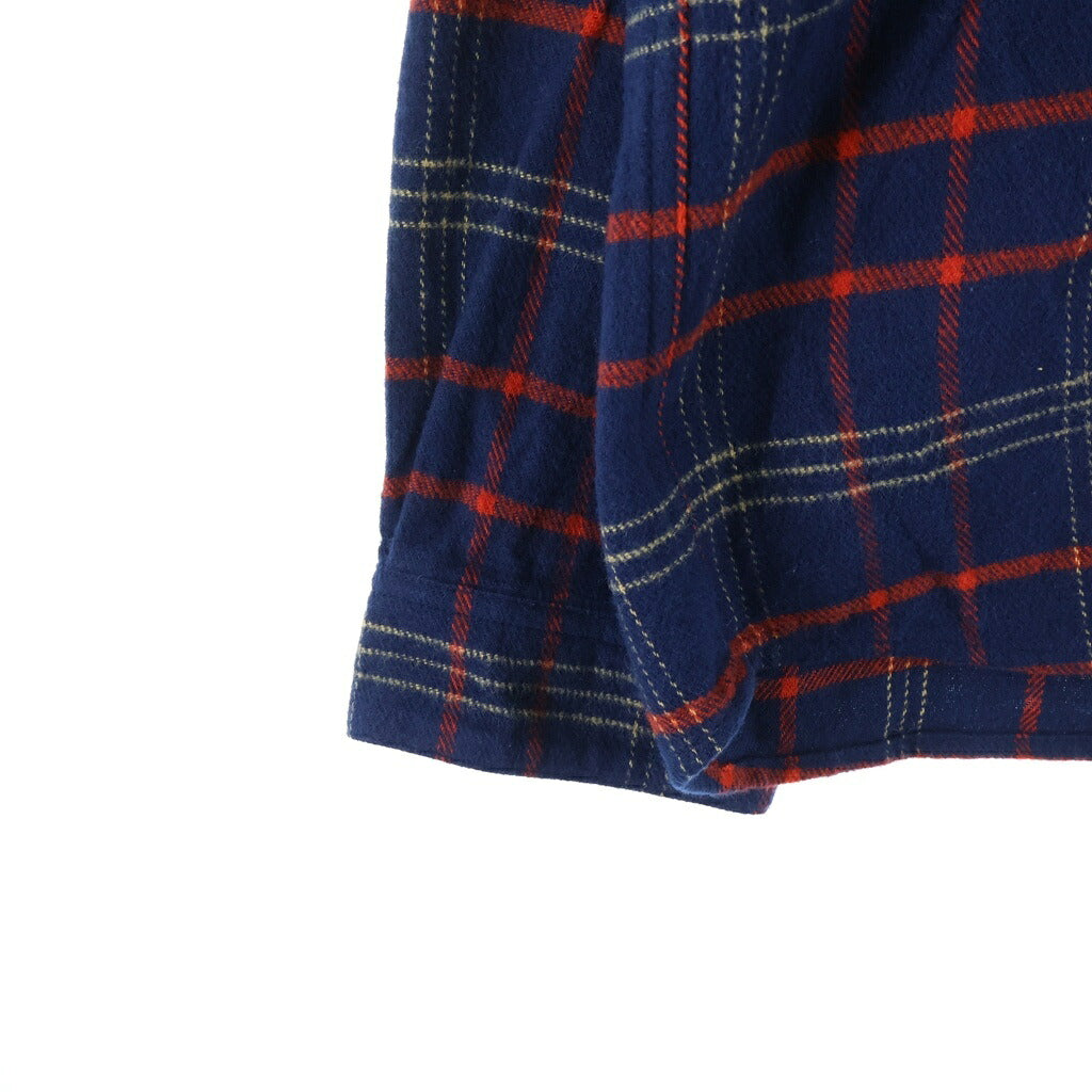 RATS(ラッツ) 26SS CHECK FLANNEL SHIRT チェックフランネル長袖シャツ 26RS-0905 ネイビー