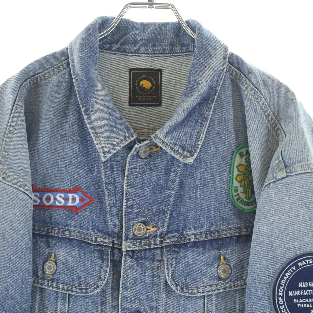 RATS(ラッツ) 26SS STORM RIDER DENIM JKT ストームライダーデニムジャケット 26RJ-0209 インディゴ