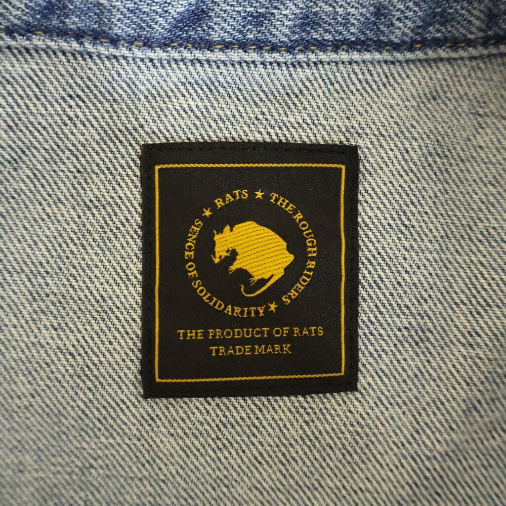 RATS(ラッツ) 26SS STORM RIDER DENIM JKT ストームライダーデニムジャケット 26RJ-0209 インディゴ