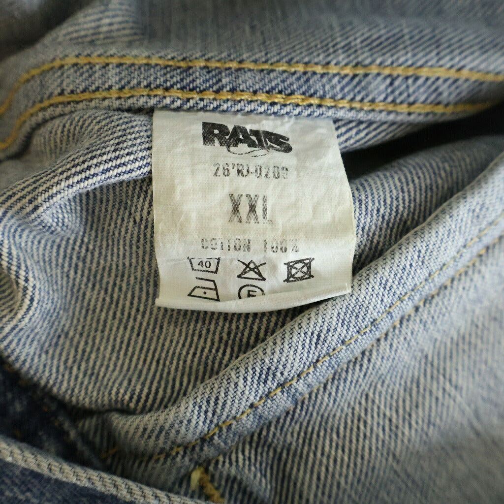 RATS(ラッツ) 26SS STORM RIDER DENIM JKT ストームライダーデニムジャケット 26RJ-0209 インディゴ