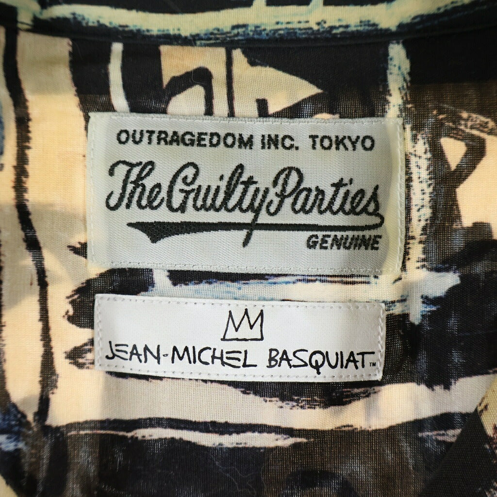 WACKO MARIA(ワコマリア) JEAN-MICHEL BASQUIAT HAWAIIAN SHIRT ジャン ミシェル バスキア アロハシャツ マルチカラー