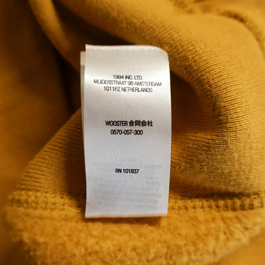 SUPREME(シュプリーム) 21AW Aravic Logo Hooded Sweatshirt アラビックロゴ プルオーバーパーカー マスタード