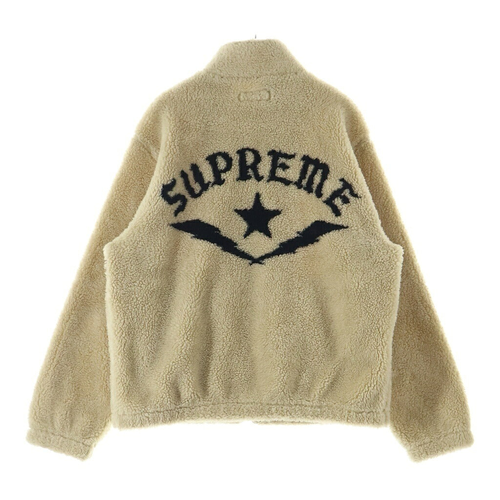 SUPREME(シュプリーム) 22SS Star Fleece Jacket スター フリースジャケット ベージュ