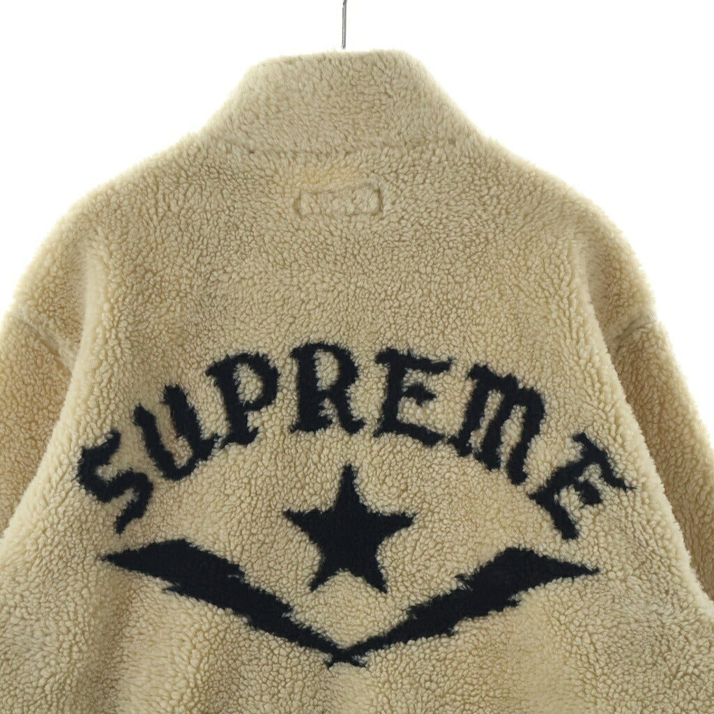 SUPREME(シュプリーム) 22SS Star Fleece Jacket スター フリースジャケット ベージュ