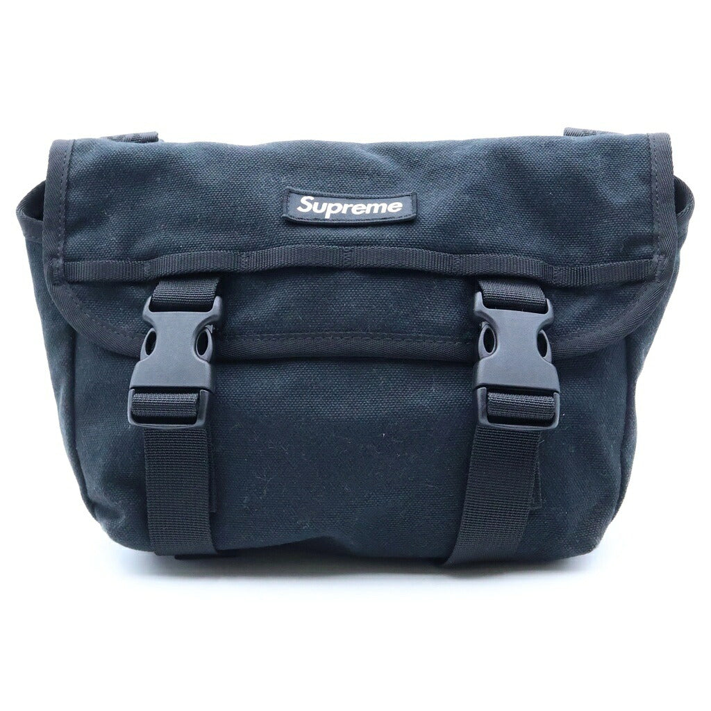 SUPREME(シュプリーム) 25SS Mini Messenger Bag BOX LOGO ミニメッセンジャーバック ボックスロゴ ブラック