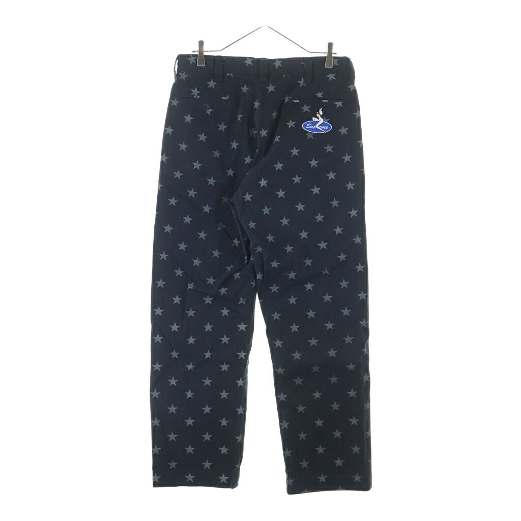 SUPREME(シュプリーム) 20SS Chino Pant Black Star チノ ストレートパンツ ブラック