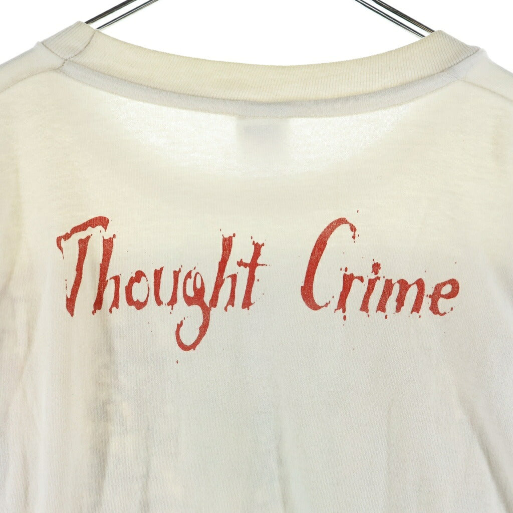 VINTAGE(ヴィンテージ) 90s Thought Crime チャールズマンソン 思想犯罪 ロングスリーブカットソー ホワイト