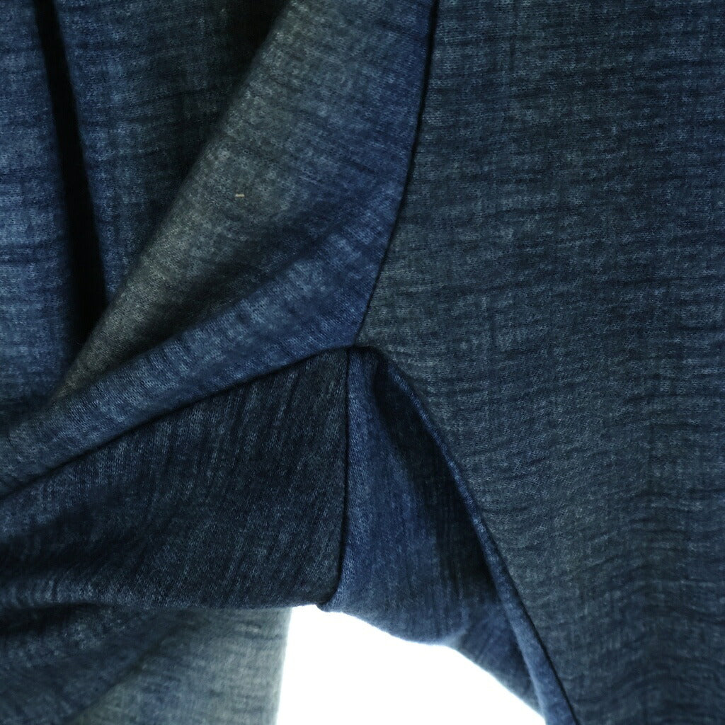 SHINYA KOZUKA(シンヤコズカ) 26AW Home Baggy 1/60 HIGH GAUGE WOOL TWILL グラデーション ワイドバギーパンツ フランネル ブルー