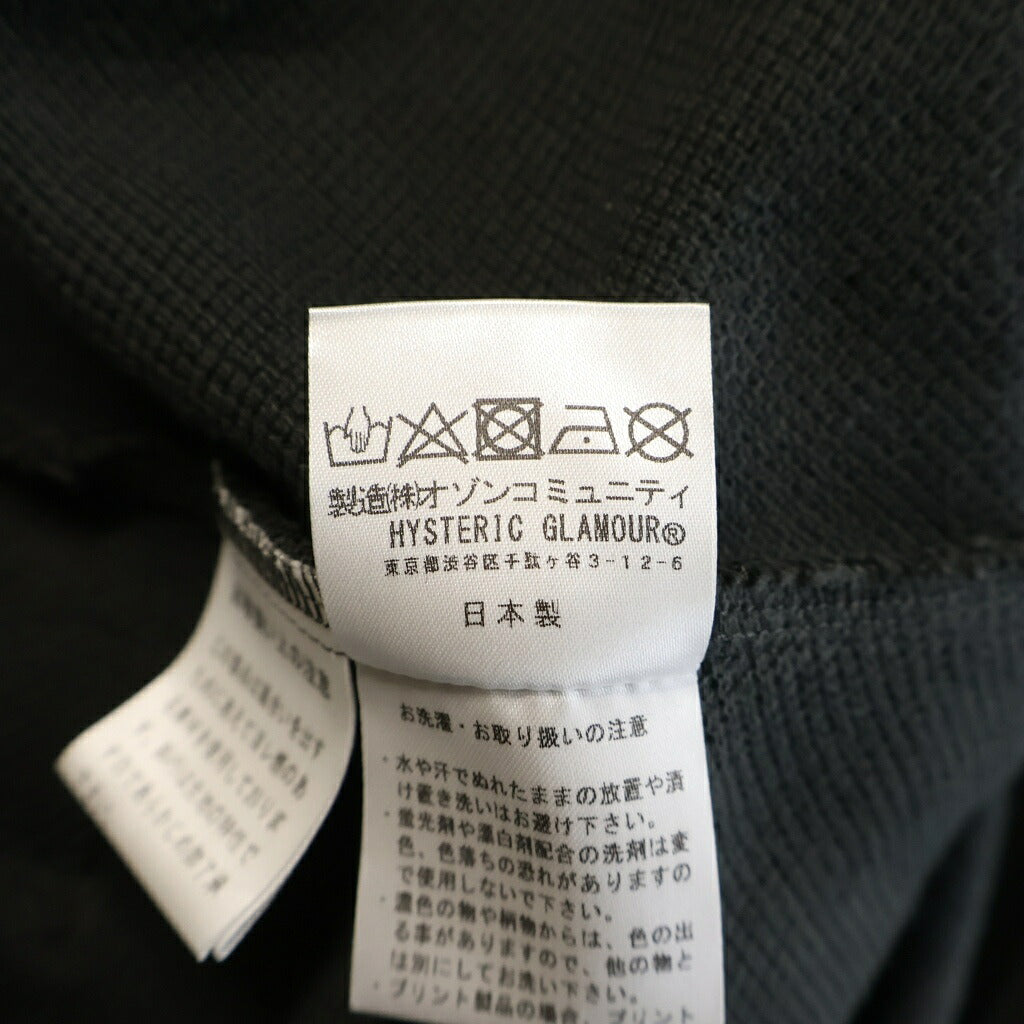 HYSTERIC GLAMOUR(ヒステリックグラマー) 25SS AUTHENTIC WORK JACKET オーセンティック ワークジャケット ブラック 02251CJ02