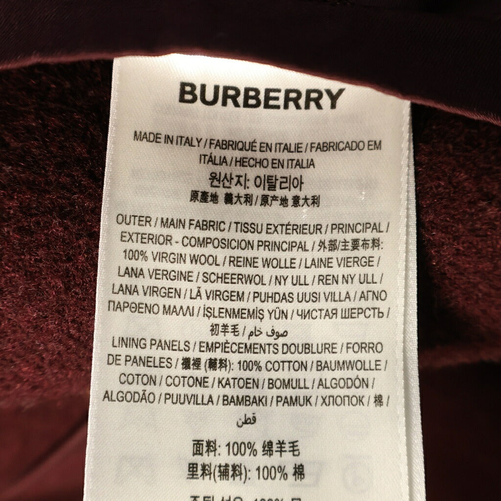 BURBERRY(バーバリー) 21AW ストライプダッフルコート STRIPE DUFFLE COAT 8045473 グレー