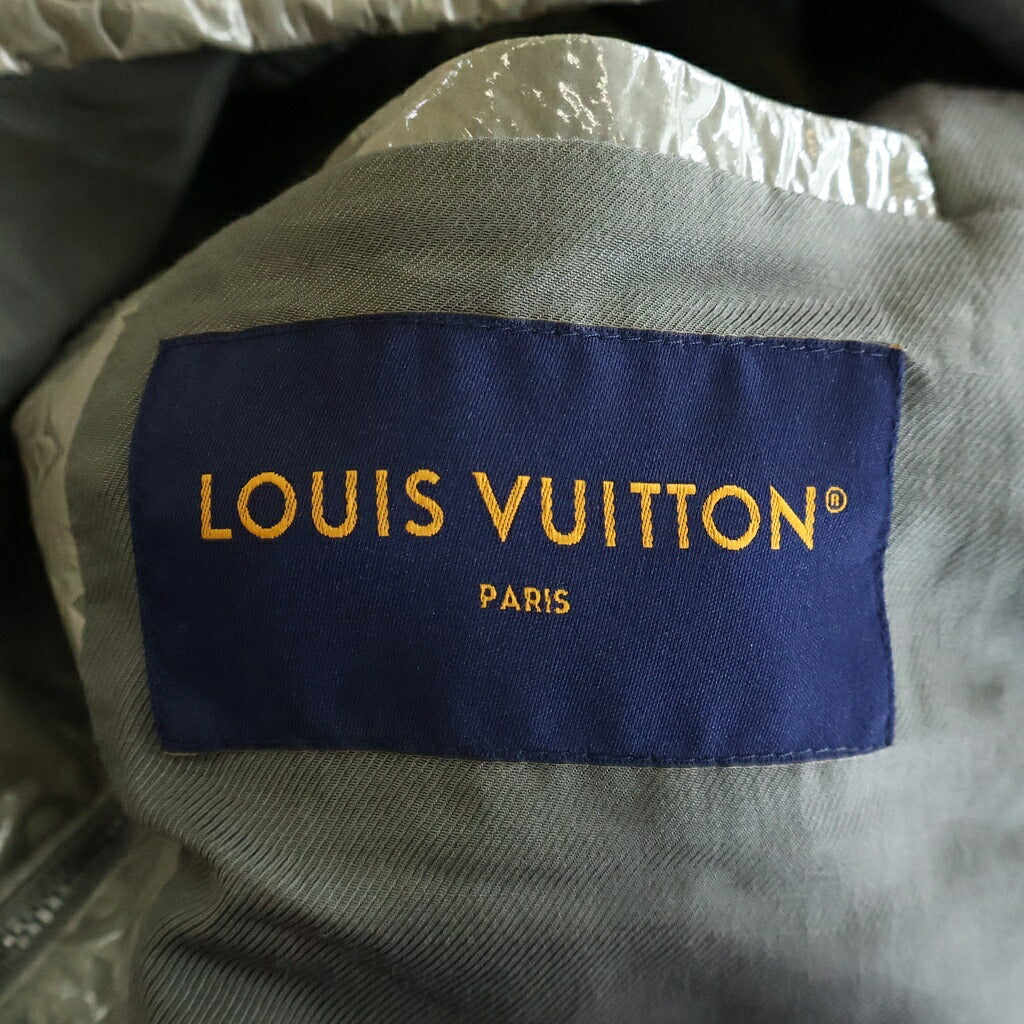 LOUIS VUITTON(ルイヴィトン) 26AW モノグラム ヴィンテージヴェルニ ウインドブレーカージャケット グレー RM262M C9G HLV87E