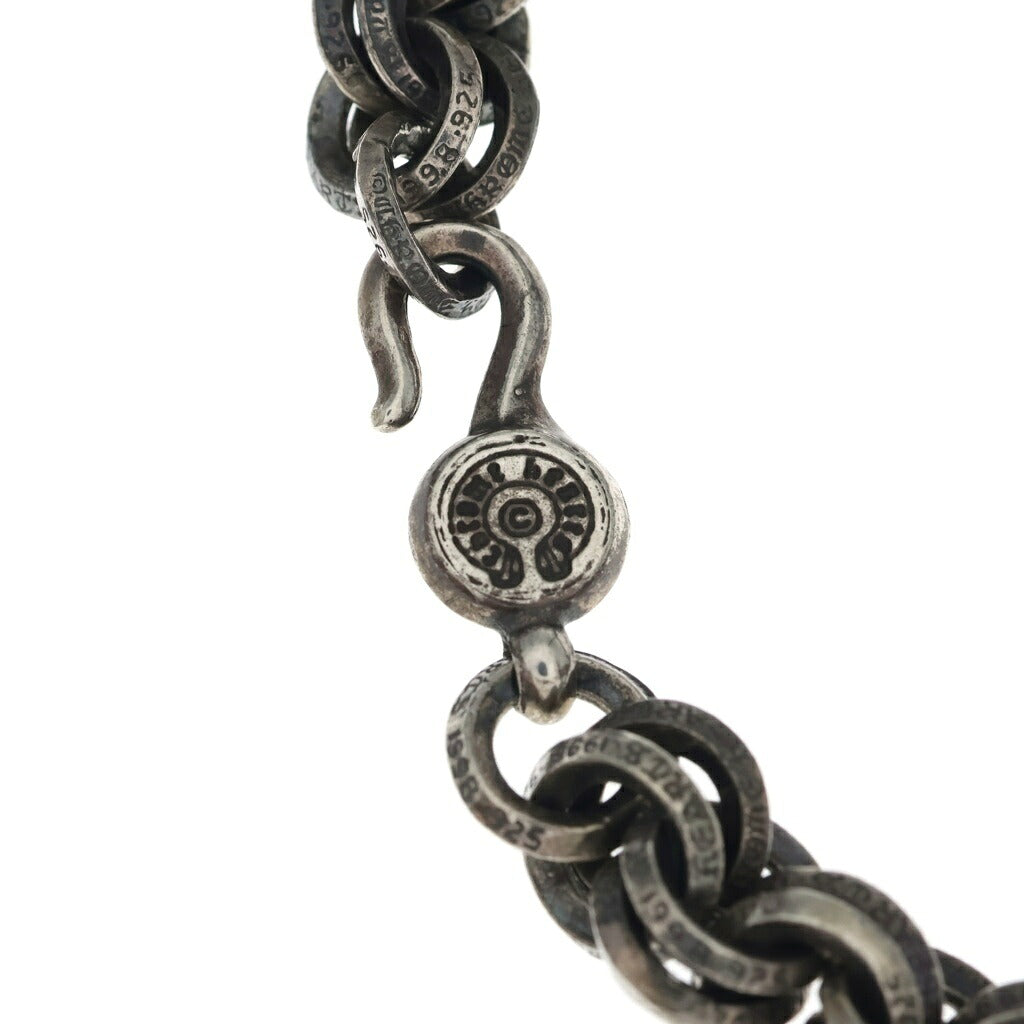 CHROME HEARTS(クロムハーツ) 1 DOUBLE B RING ダブルBリング ブレスレット シルバー BCA121