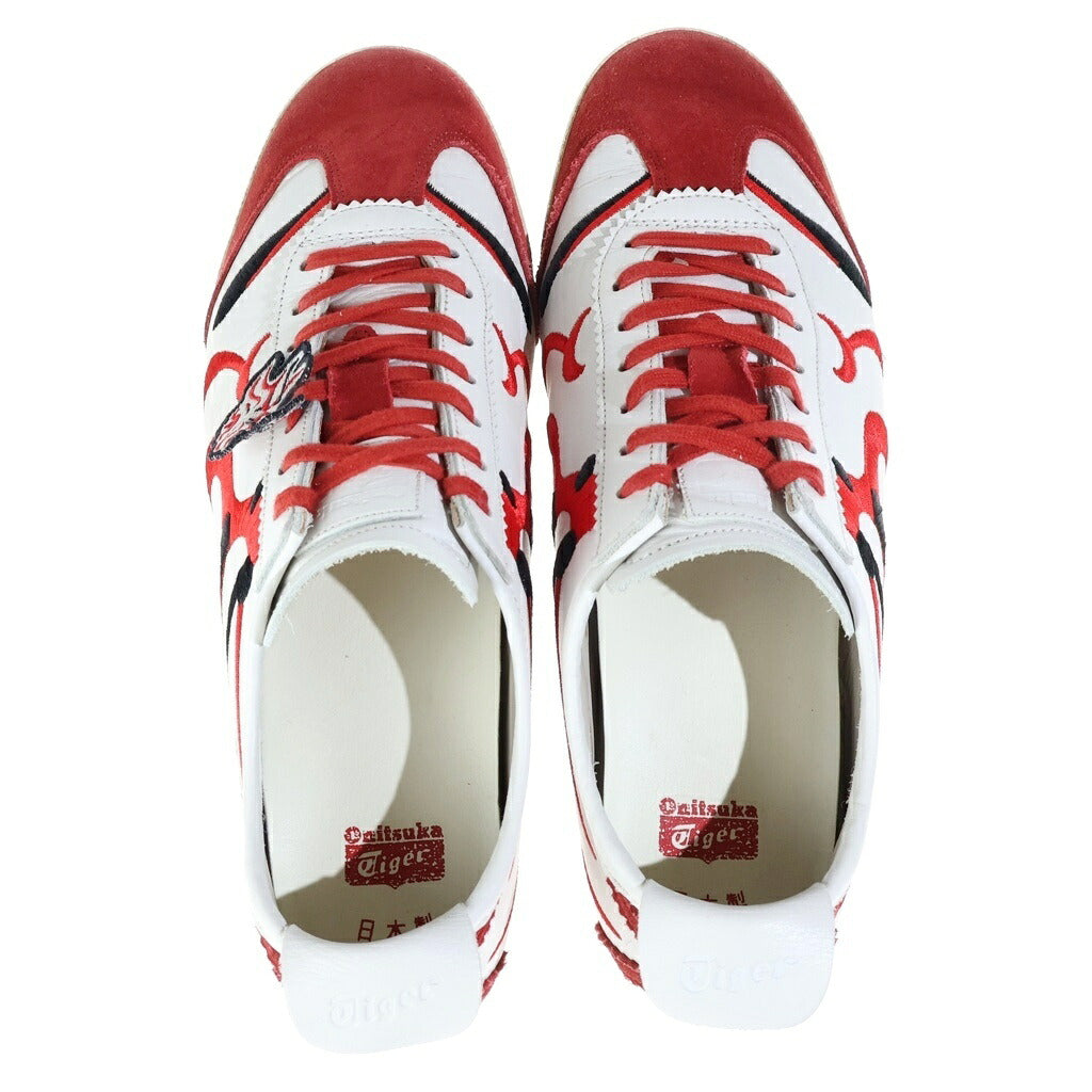 Onitsuka Tiger(オニツカタイガー) NIPPON MADE Mexico 66 Deluxe White/Classic Red ローカットスニーカー 27cm/US9 ホワイト 1181A370