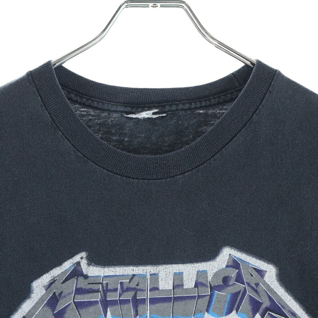 VINTAGE(ヴィンテージ) 90s METALLICA 94R RIDE THE LIGHTNING メタリカ ライドザライトニング クルーネック半袖Tシャツ ブラック