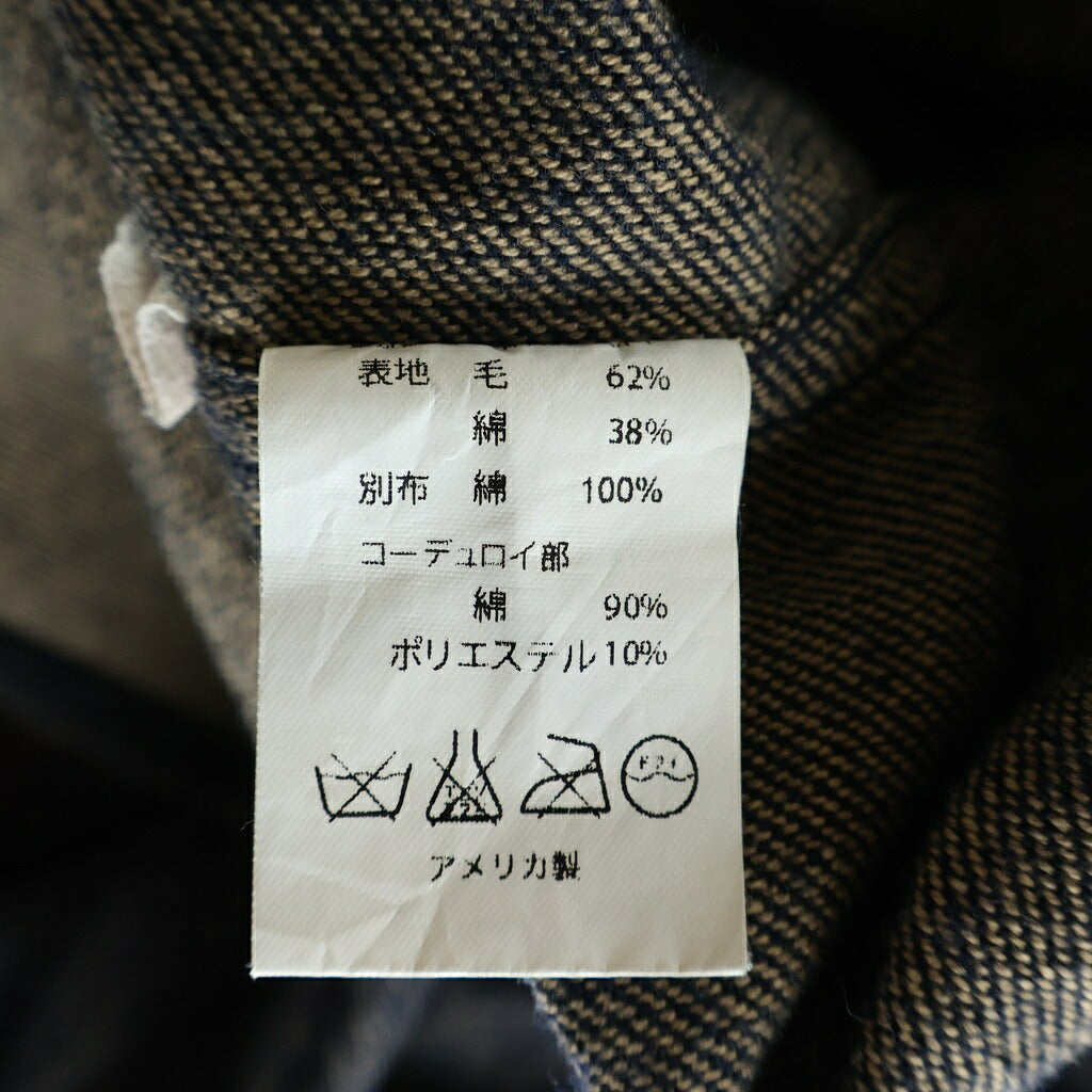 Engineered Garments(エンジニアド ガーメンツ) マルチポケット スナップ ウール チンスト 長袖シャツ ブラウン