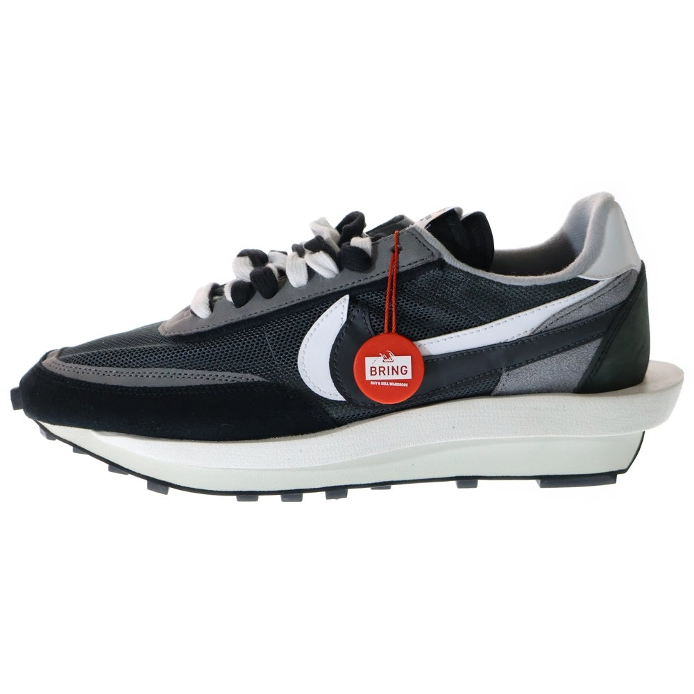 NIKE(ナイキ) ×Sacai LDWAFFLE サカイ エルディーワッフル ローカットスニーカー ブラック/ホワイト US10.5/28.5cm BV0073-001