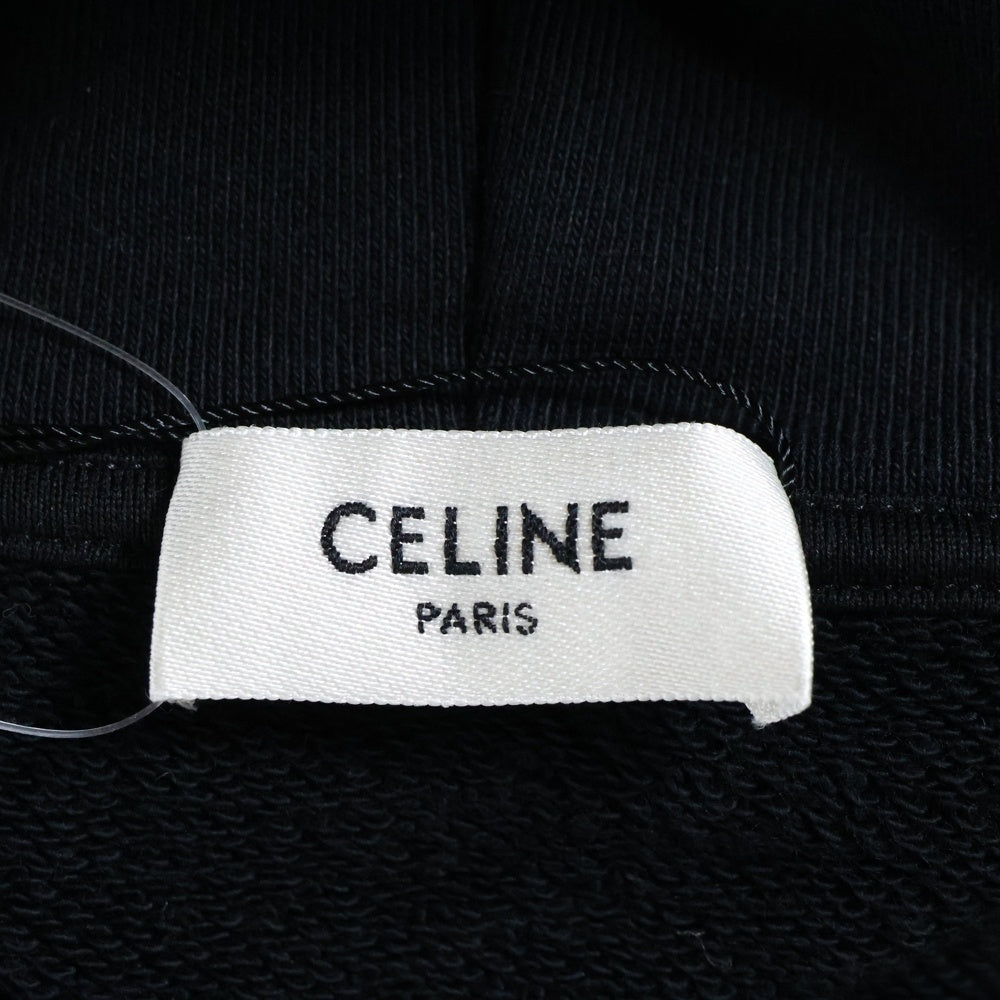 CELINE(セリーヌ) 22AW BOY DOLL HOODIE ボーイ ドール フーディー スウェットパーカー ブラック 2Y976670Q