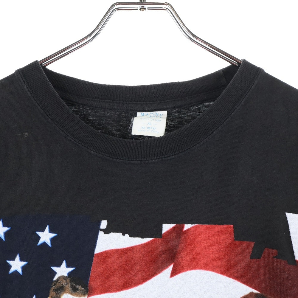 VINTAGE(ヴィンテージ) 90S KISS TEE キス クルーネック 半袖Tシャツ カットソー ブラック