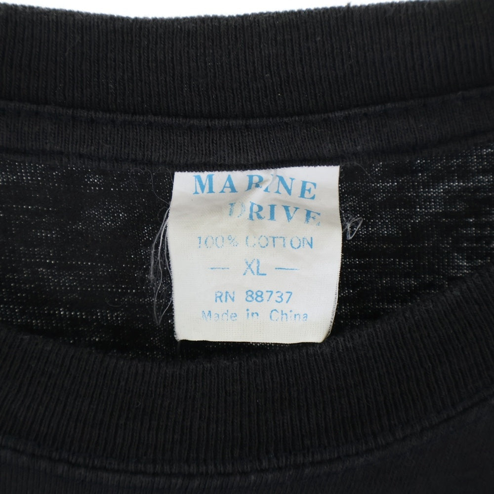 VINTAGE(ヴィンテージ) 90S KISS TEE キス クルーネック 半袖Tシャツ カットソー ブラック