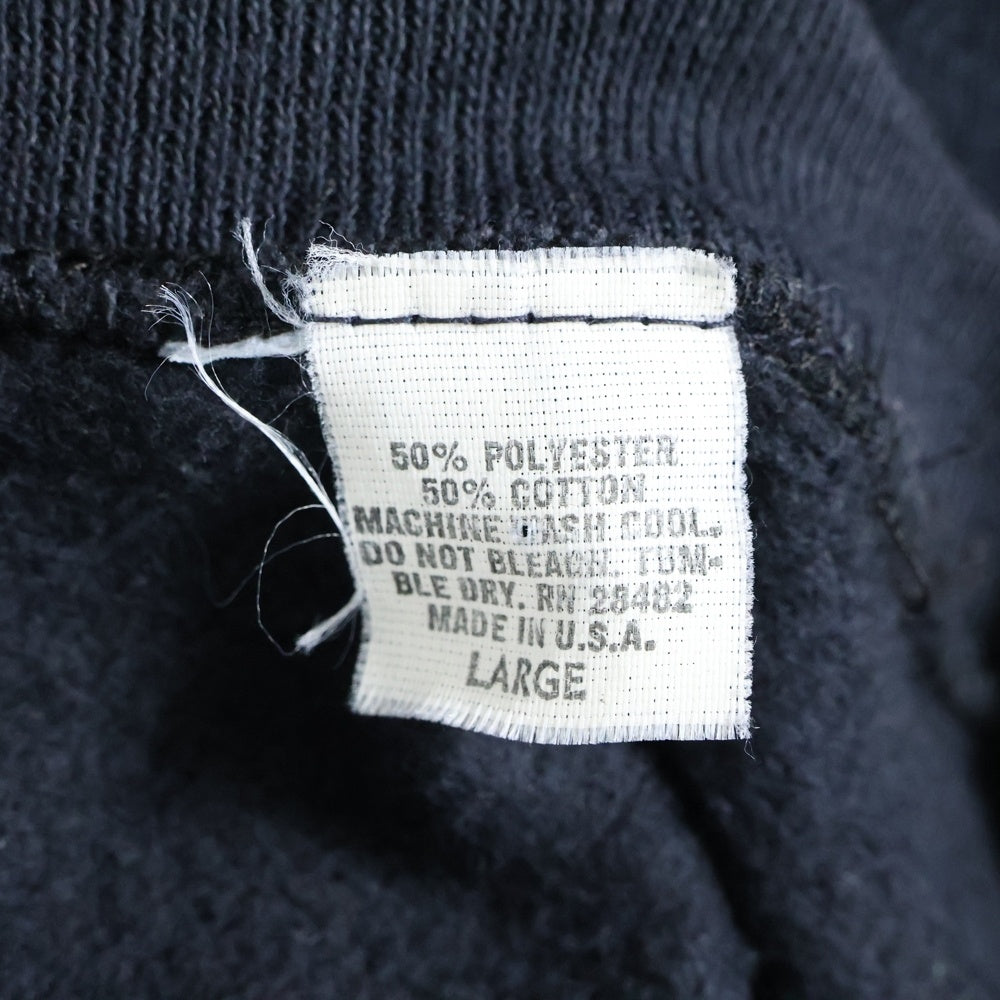 VINTAGE(ヴィンテージ) 90S IRON MAIDEN TEN YEARS SWEAT クルーネック 長袖スウェット トレーナー ブラック