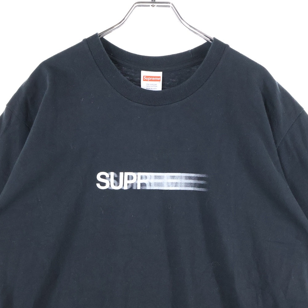 SUPREME(シュプリーム) 20SS Motion Logo Tee モーションロゴ クルーネック コットン 半袖Tシャツ カットソー ブラック