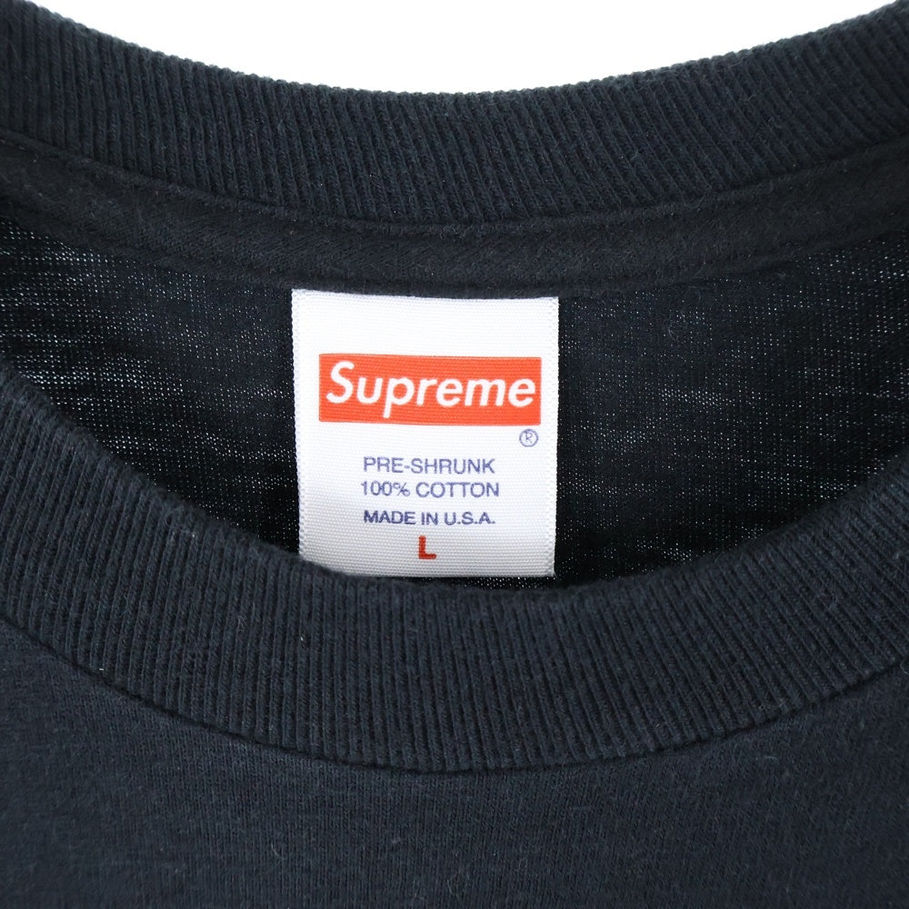SUPREME(シュプリーム) 20SS Motion Logo Tee モーションロゴ クルーネック コットン 半袖Tシャツ カットソー ブラック