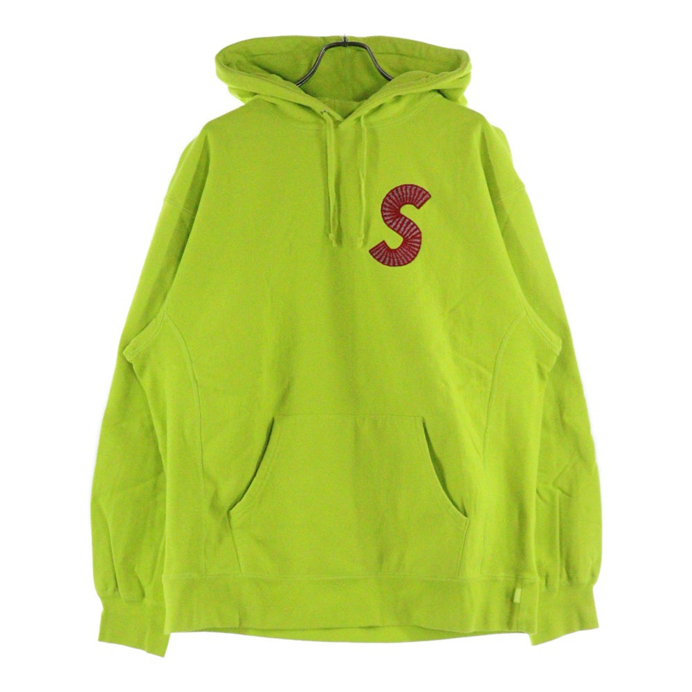 SUPREME(シュプリーム) 20AW S Logo Hooded Sweatshirt ロゴ フーデッド プルオーバーパーカー イエロー