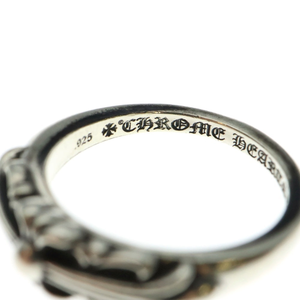 CHROME HEARTS(クロムハーツ) BABY CLASSIC ベイビークラシックフローラルクロスリング シルバー BCA338