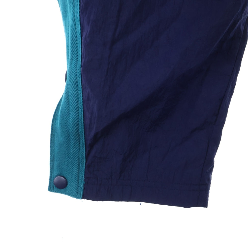 NIKE(ナイキ) サイドボタン ナイロンパンツ ネイビー/グリーン BV4547-498